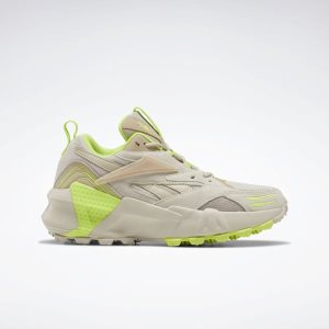 Reebok Aztrek Double Mix Trail Turnschuhe Damen - Beige/HellGrün - DE 679-ACV